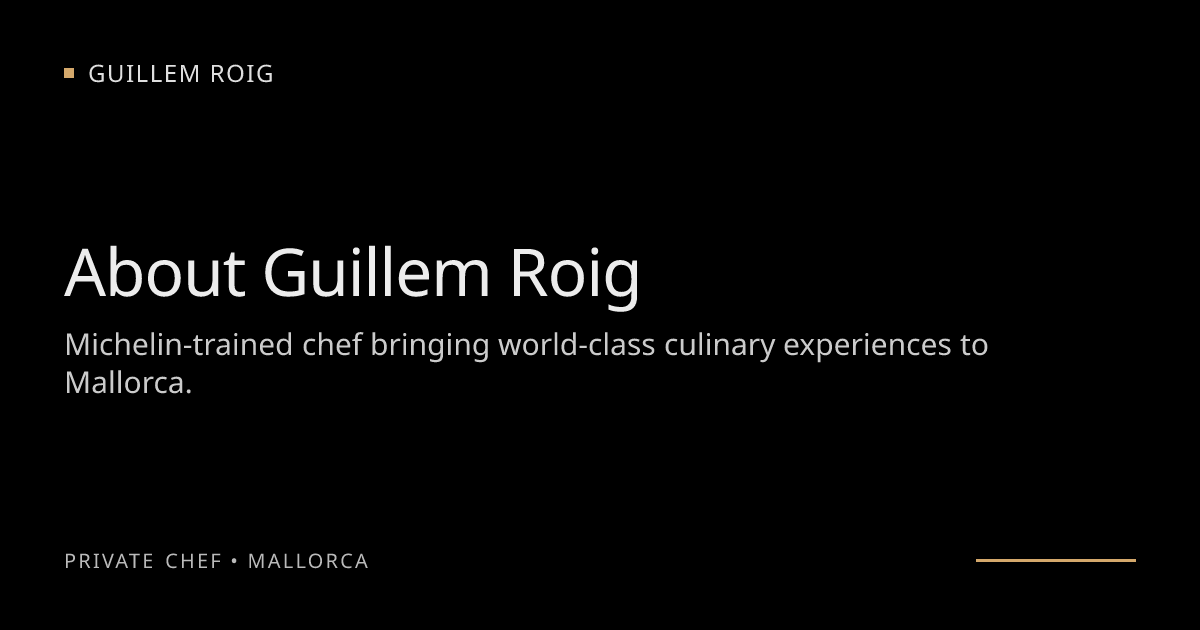 About Guillem Roig